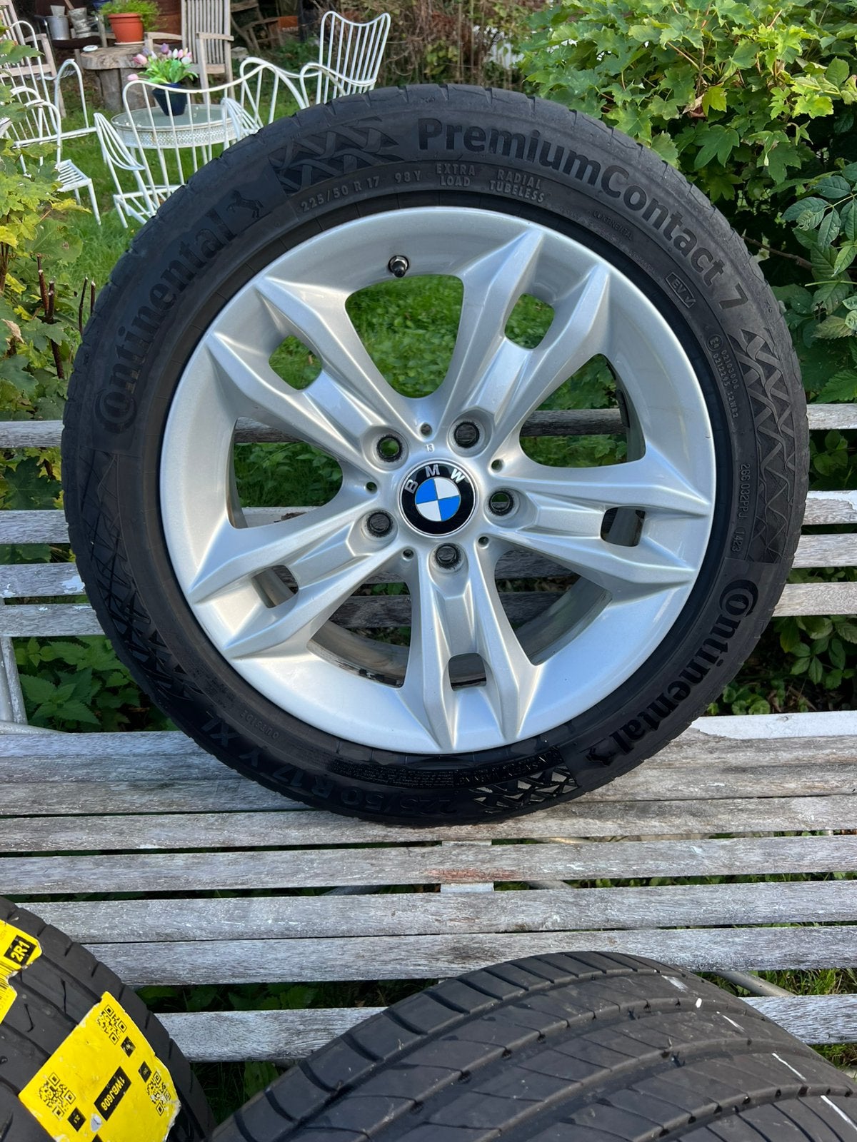 Velgen met banden in perfecte staat voor BMW, Pneus et Jantes, Véhicule de tourisme, Pneus été, 17 pouces