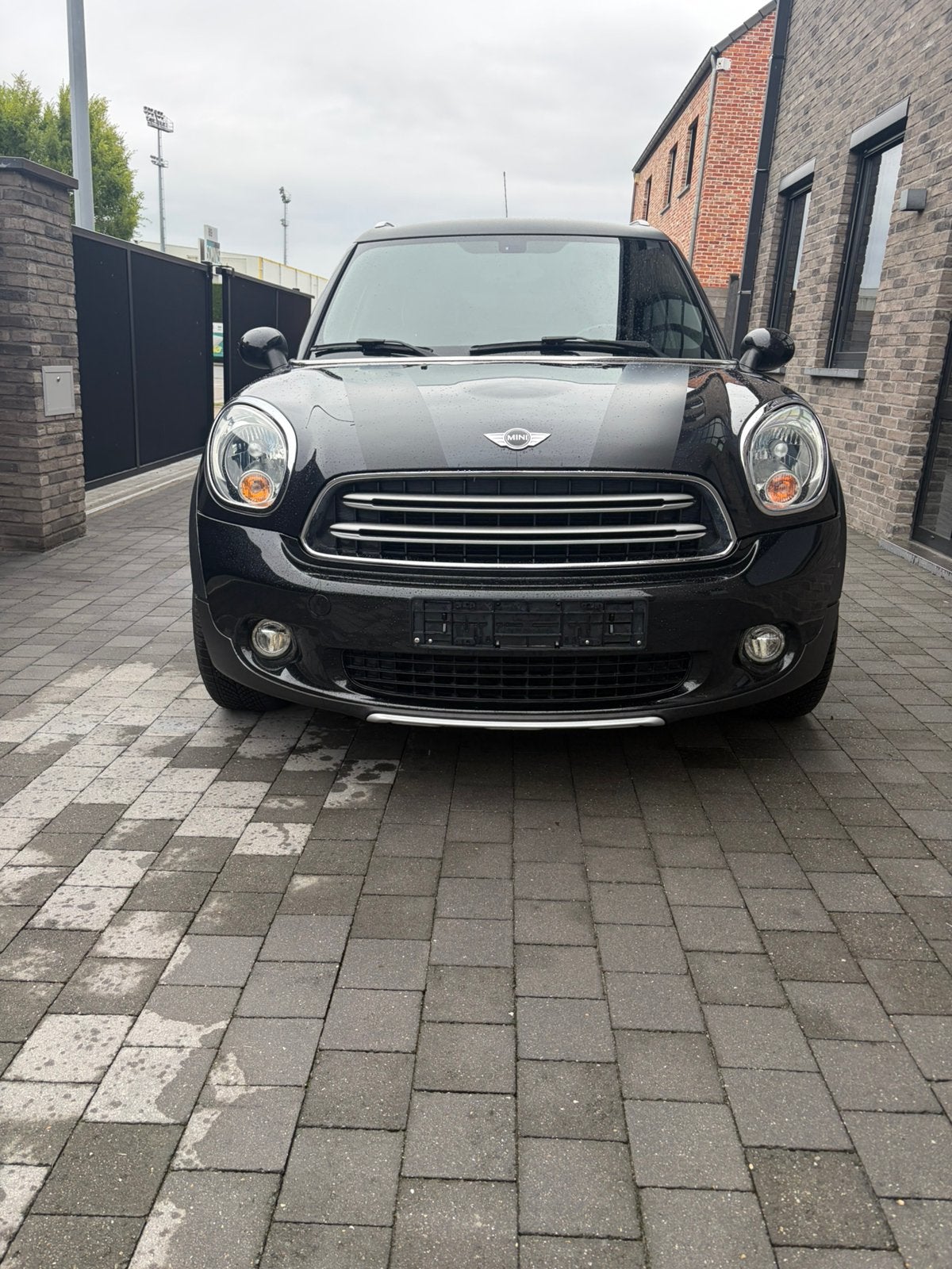 Mini countryman 1.6i, Auto's, Achterwielaandrijving, Countryman, Zwart, Leder