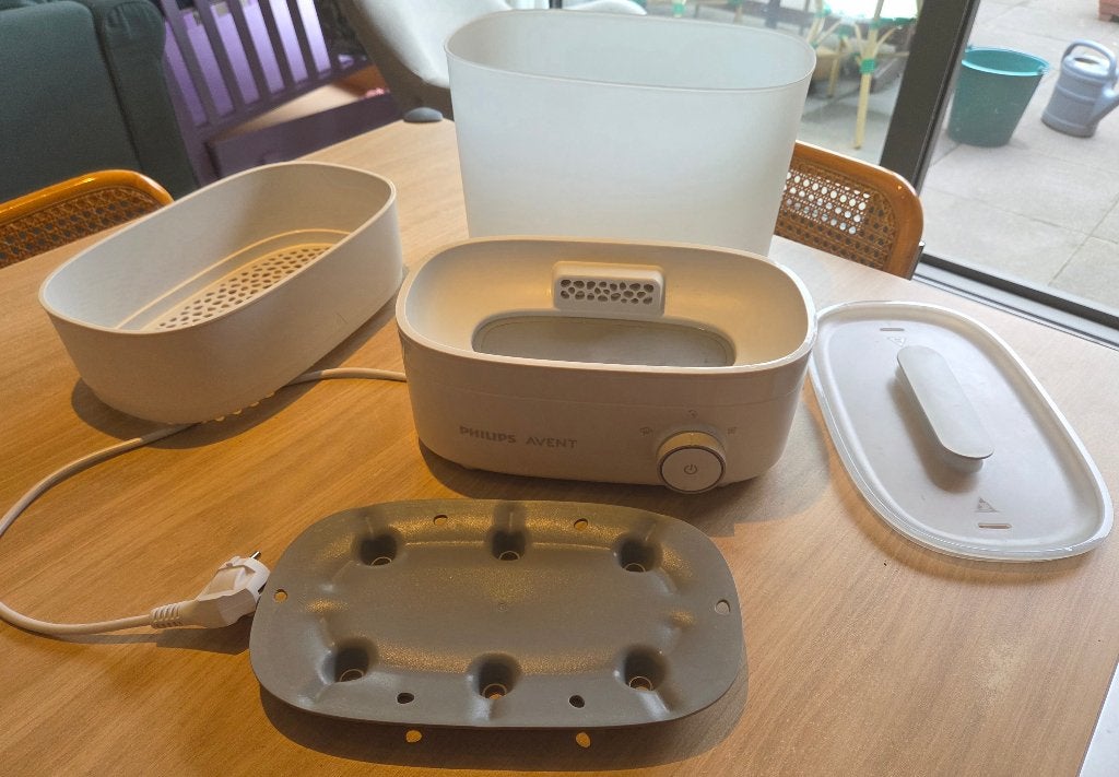 Sterilisator Philips Avent 3 in 1, Kinderen en Baby's, Ophalen, Gebruikt, Stoomfunctie, Sterilisator