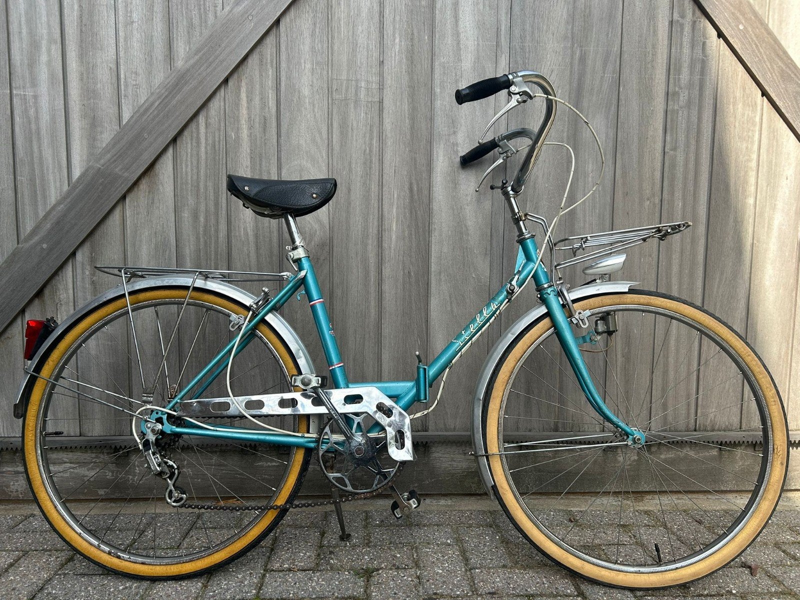 Vintage plooifiets, Ophalen