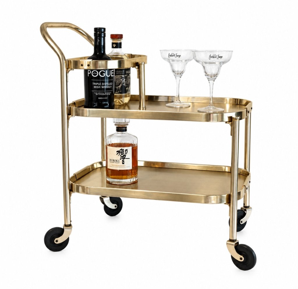 Vintage Sixties Serving Trolley Kaymet England, Huis en Inrichting, Ophalen, Gebruikt