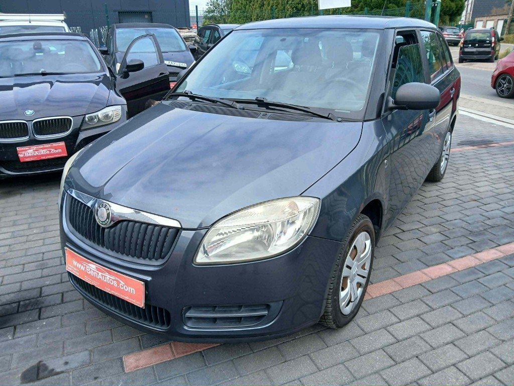SKODA FABIA, Autos, Argent ou Gris, Achat, Entreprise, Noir