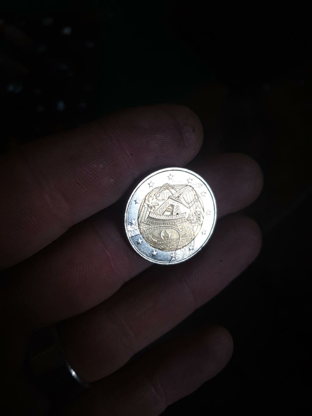 2euro, Ophalen, Verguld, Losse munt, Goud