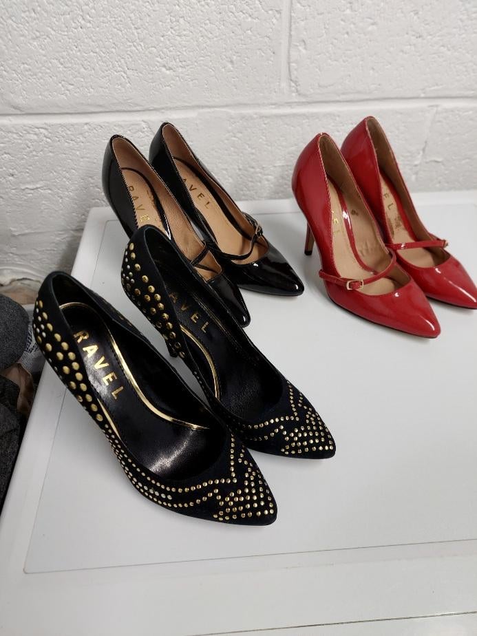 3 paires d'escarpins dame marque ravel, Neuf, Autre, Autres couleurs, Escarpins