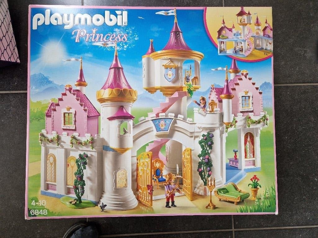 Playmobil Princess 6848 + 4258 + 70504 + 6815 + 6851, Kinderen en Baby's, Speelgoed | Playmobil, Ophalen, Complete set, Overige typen