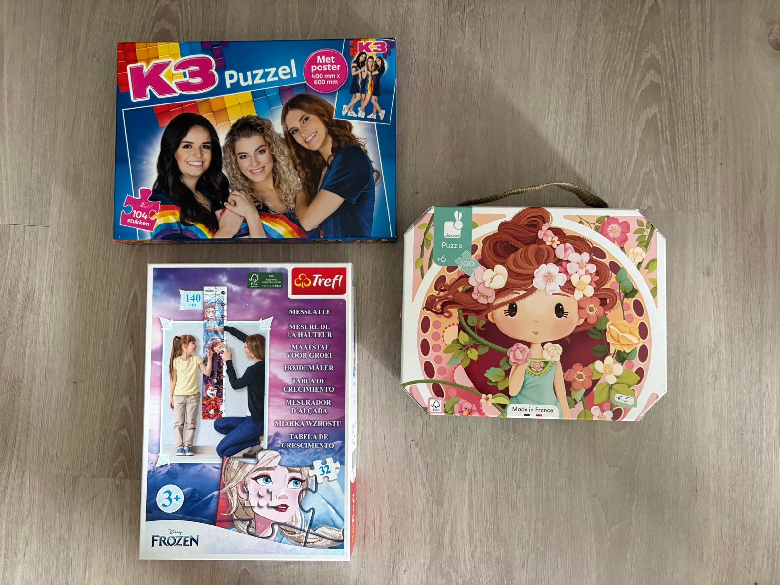 Verschillende puzzels, Kinderen en Baby's, Ophalen of Verzenden, Zo goed als nieuw