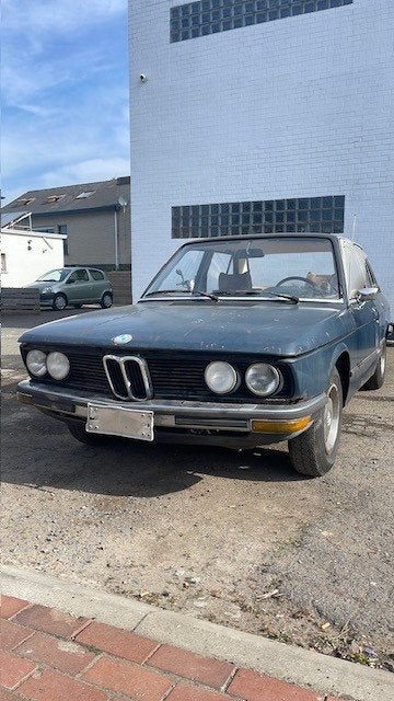 BMW Barnfind 1ste Eigenaar 94000km, Entreprise, Berline, Bleu, Série 5