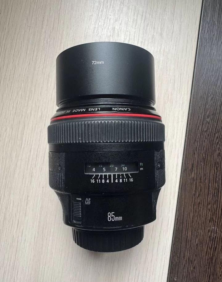 Canon EF 85mm f/1.2L II USM, Audio, Tv en Foto, Foto | Lenzen en Objectieven, Ophalen of Verzenden, Gebruikt, Zoom