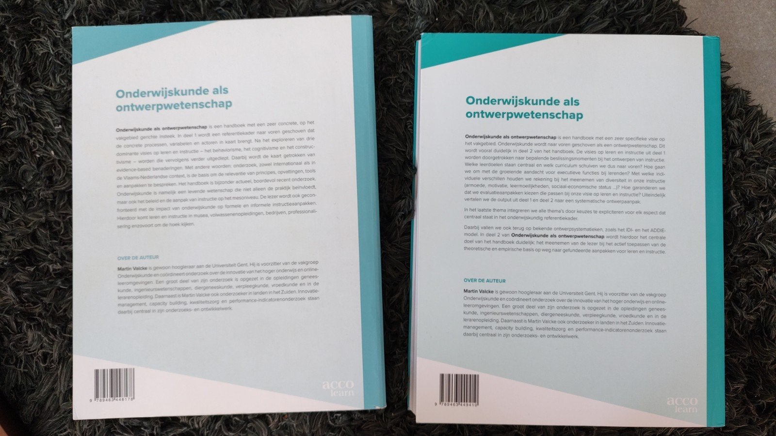 Onderwijskunde als ontwerpwetenschap - Deel 1 en 2, Boeken, Ophalen of Verzenden, Martin Valcke