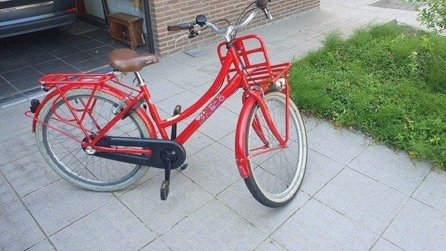 Kinderfiets maat 26, Fietsen en Brommers, Gebruikt, Versnellingen, Dirfter - Love at Peace, Schijfrem