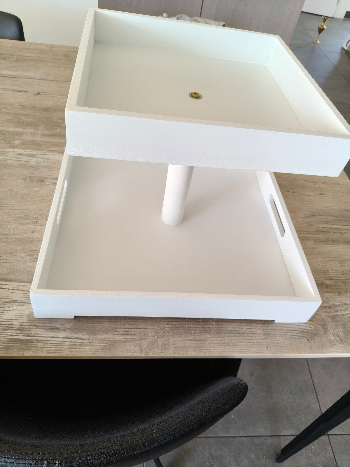 mooie witte plateau voor bv doopsuiker te presenteren, Huis en Inrichting, Ophalen