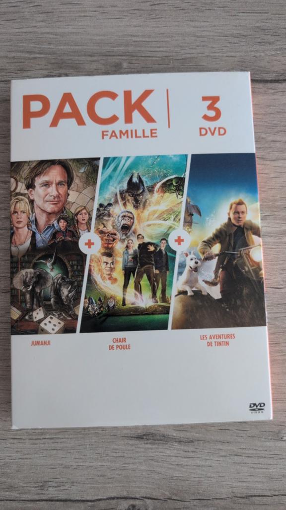 Pack famille 3 DVD, Enlèvement ou Envoi