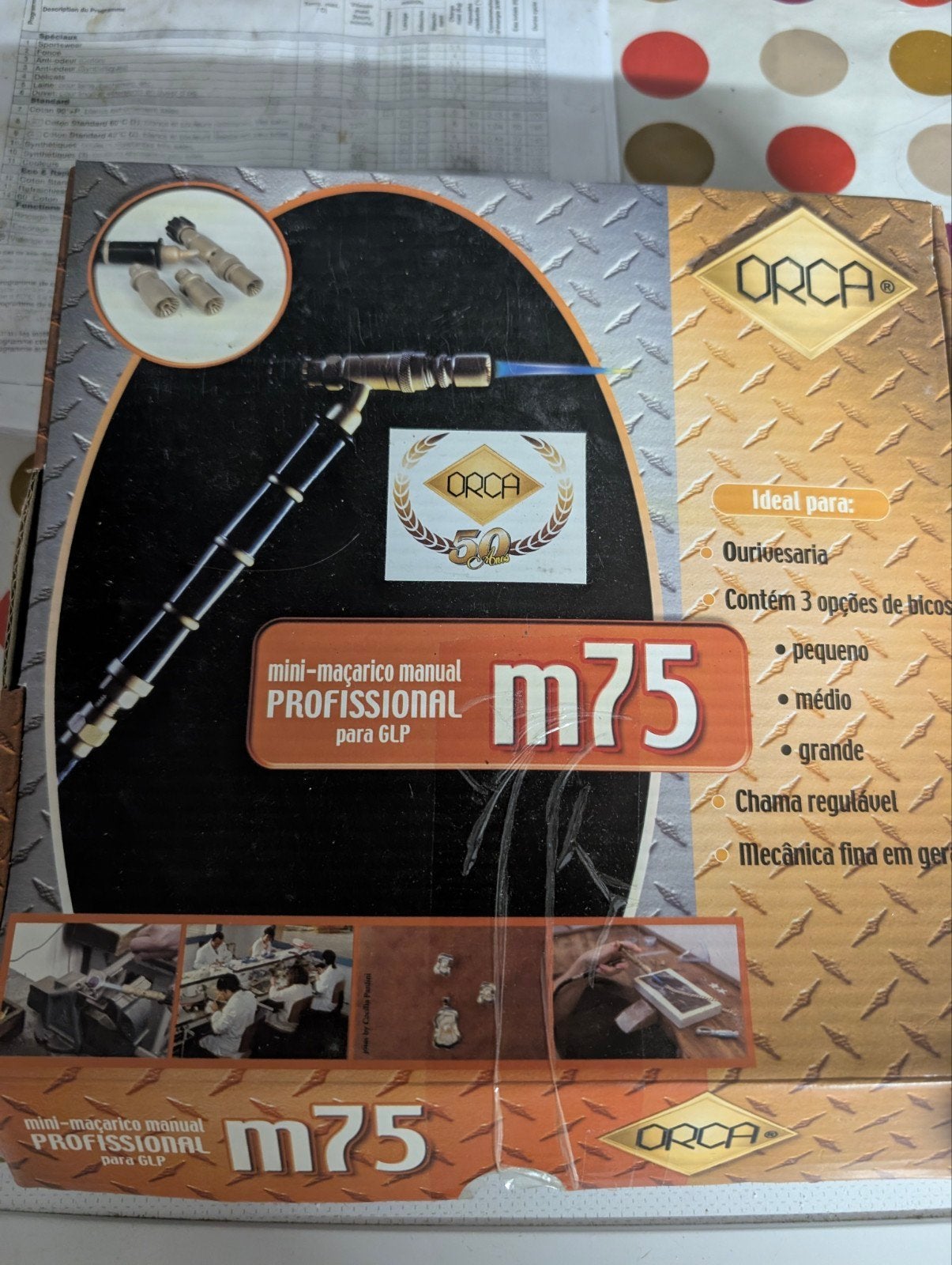 Chalumeau de bijoutier Orca m75 NEUF + support