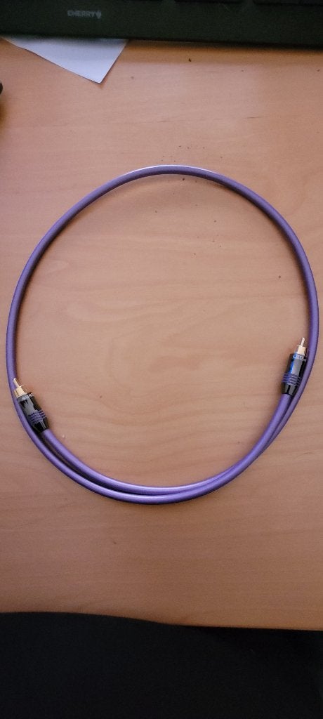 QED Qunex P75, Ophalen of Verzenden, Gebruikt, Minder dan 2 meter, Coaxiale kabel