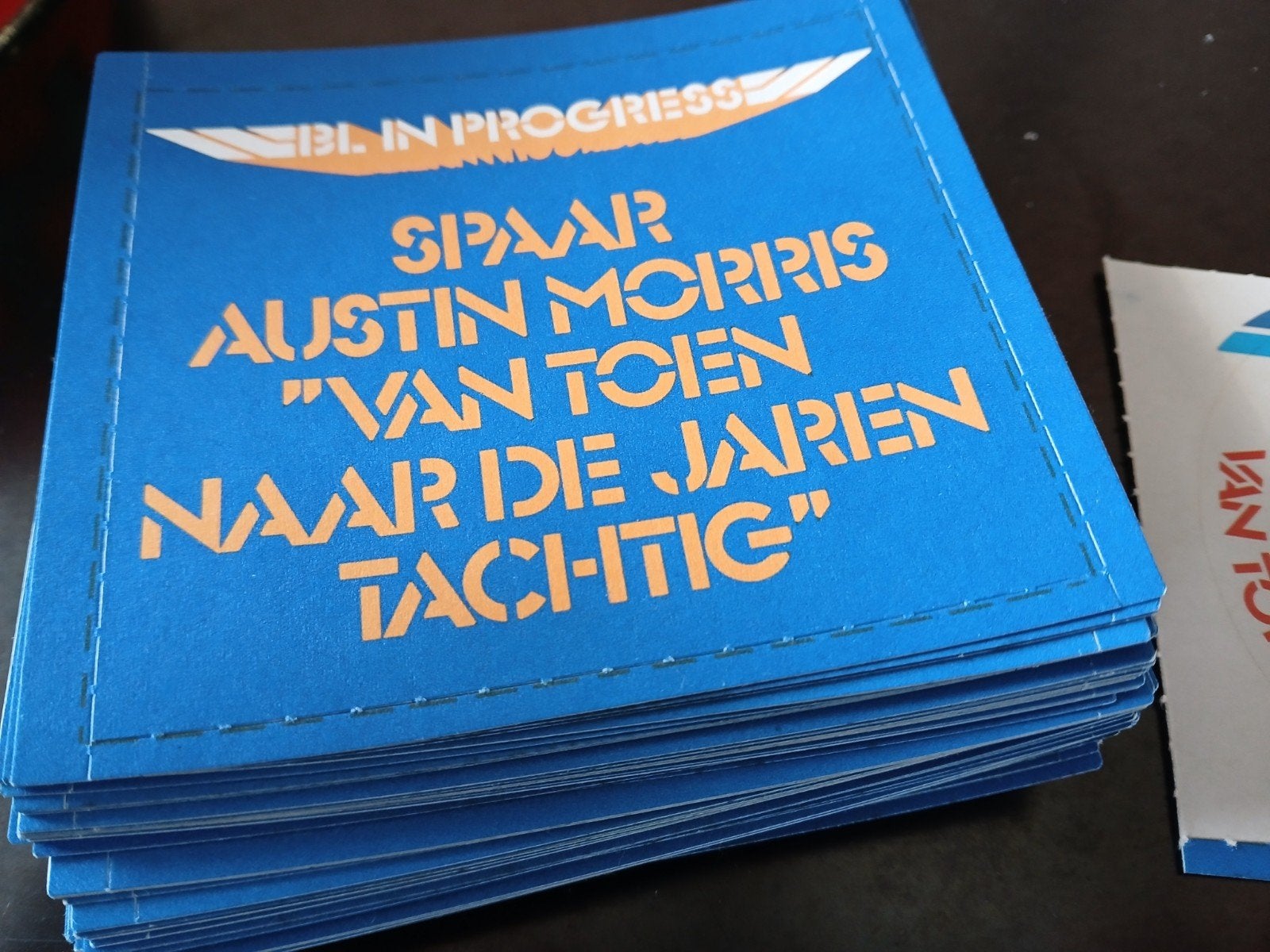 stickers uit de jaren 80, Ophalen of Verzenden, Nieuw, Auto of Motor