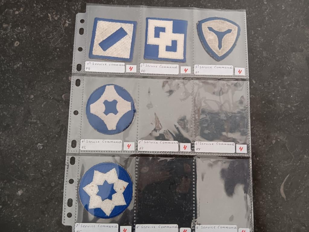 Us ww2 patches, Enlèvement ou Envoi