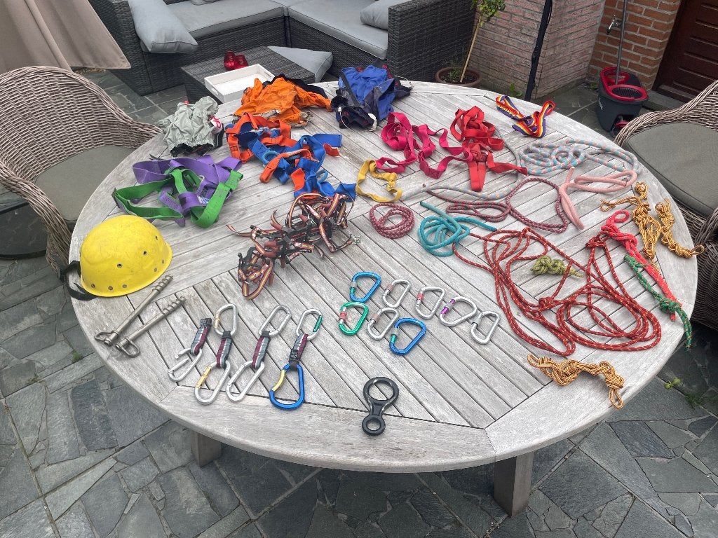 Klimmateriaal voor klimsport, Sport en Fitness, Overige Sport en Fitness, Ophalen, Gebruikt