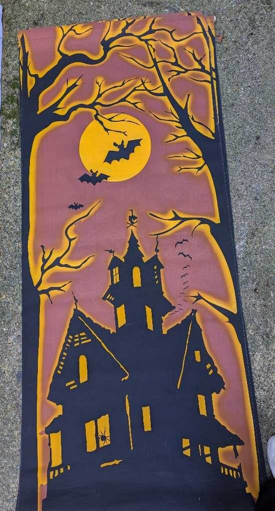 Banners halloween kasteel, Ophalen, Zo goed als nieuw, Overige typen