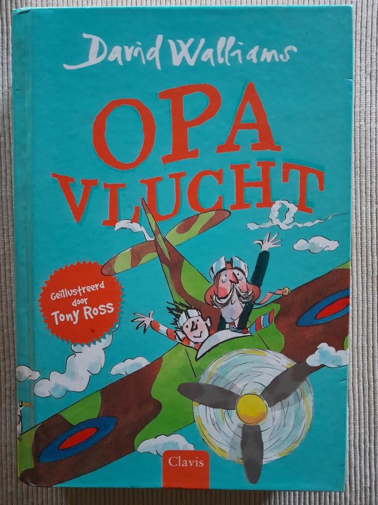Opa vlucht, Boeken, Ophalen of Verzenden, Zo goed als nieuw, Fictie, David Walliams
