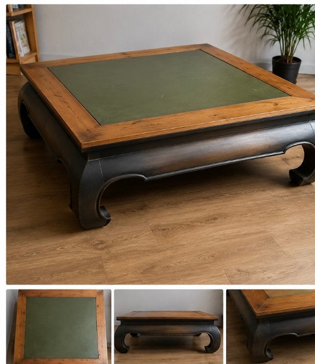Table OPIUM, Enlèvement, Comme neuf, Carré