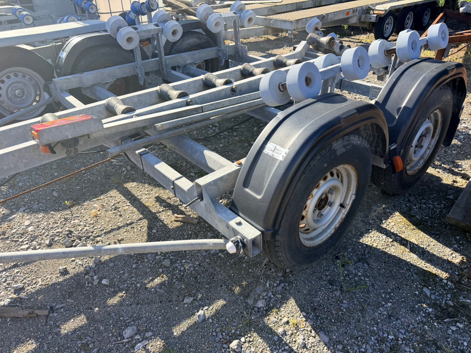 Valcke boottrailer (boot tot 7m), Watersport en Boten, Ophalen, Gebruikt, 1500 tot 3000 kg, 6 tot 9 meter