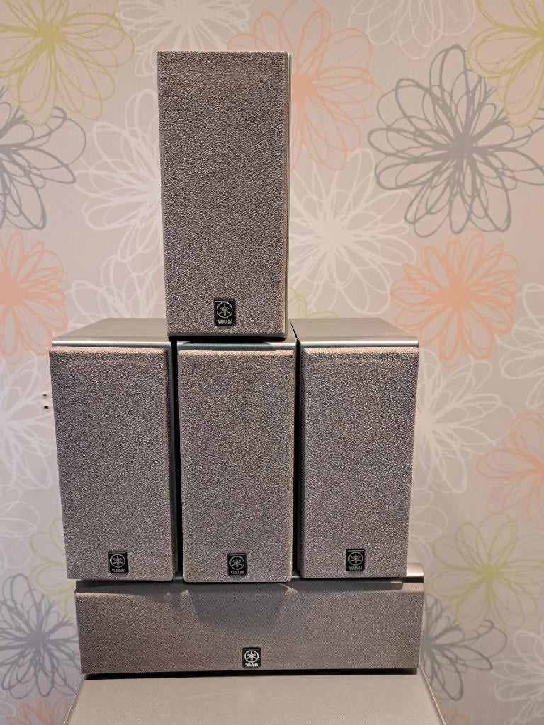 home cinema 5+1 yamaha, Audio, Tv en Foto, Gebruikt, 5.1-systeem, Overige spelers, 40 tot 70 watt