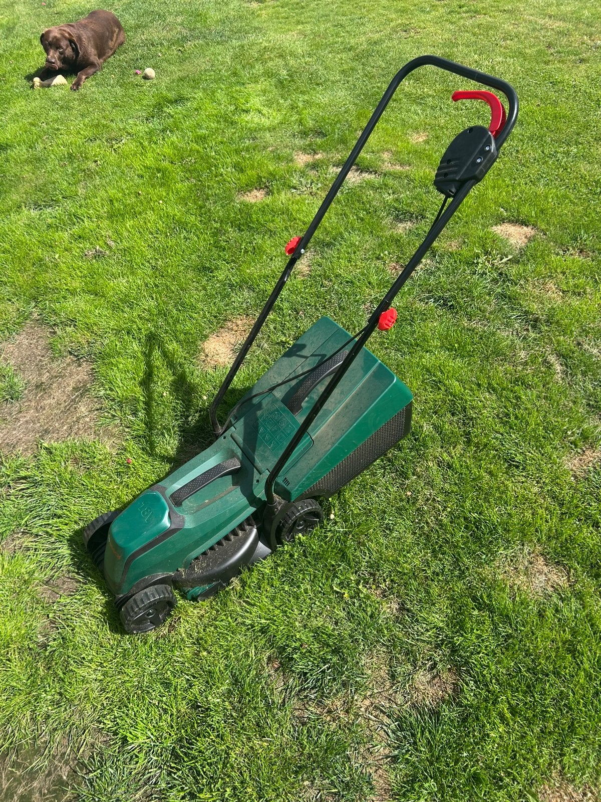 Grasmaaier op accu, Tuin en Terras, Grasmaaiers, Zo goed als nieuw, Ophalen