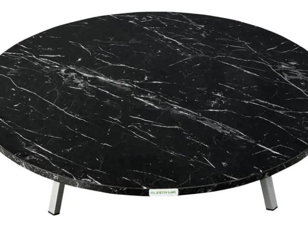 Alesta Life Opvouwbare houten vloertafel met metalen poten 1, Huis en Inrichting, Tafels | Eettafels, Ophalen