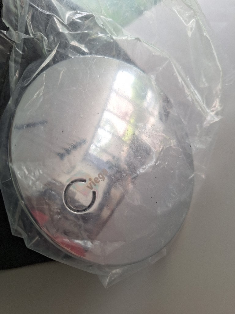 Viega douche afdekplaat, Doe-het-zelf en Bouw, Ophalen, Nieuw, Douche