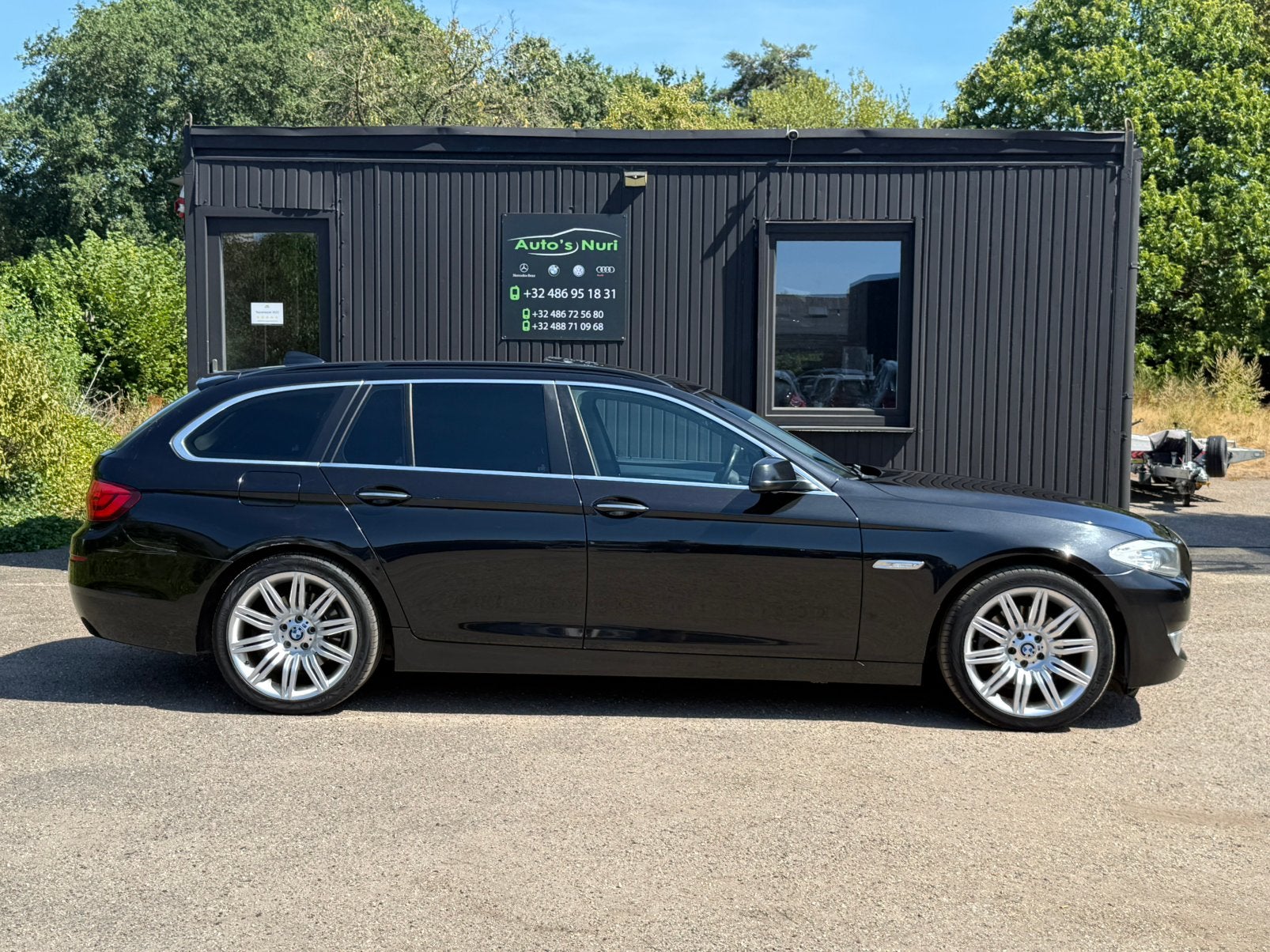 Bmw 520d F11 Automaat Xenon Keyless Pano, Auto's, Automaat, Leder, Bedrijf, Cruise Control