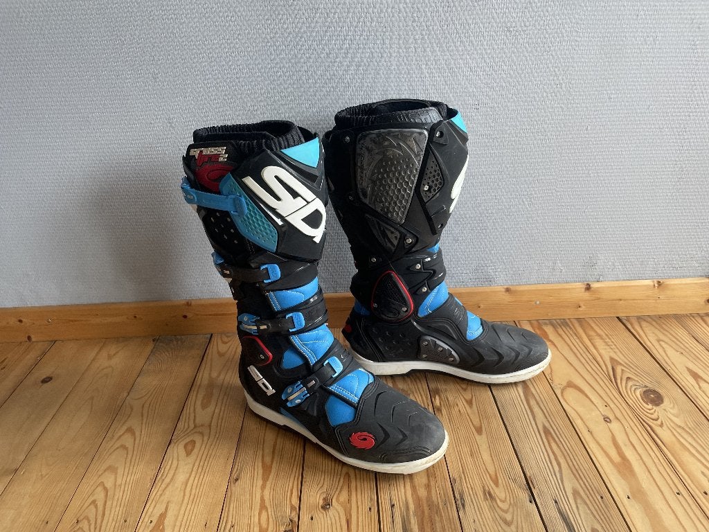 SIDI cross laarzen + kniebeschermers, Motoren, Ophalen of Verzenden, Heren, Laarzen, Sidi