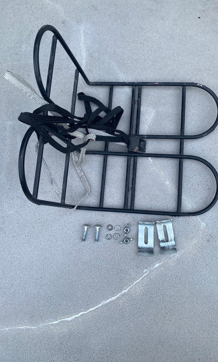 Bagagedrager fiets, Fietsen en Brommers, Fietsaccessoires | Bagagedragers, Ophalen of Verzenden, Gebruikt