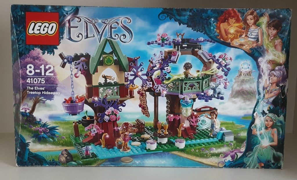Lego Elves boomhut - compleet, Lego, Ophalen of Verzenden, Zo goed als nieuw, Compleet