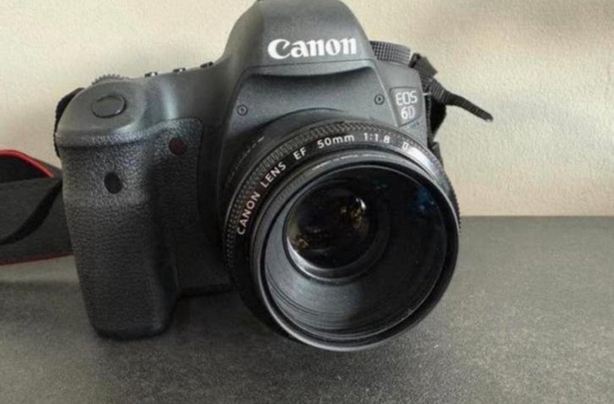 Canon 6D plein format + objectif 1.8 50mm + sac, Ophalen, Zo goed als nieuw, Canon