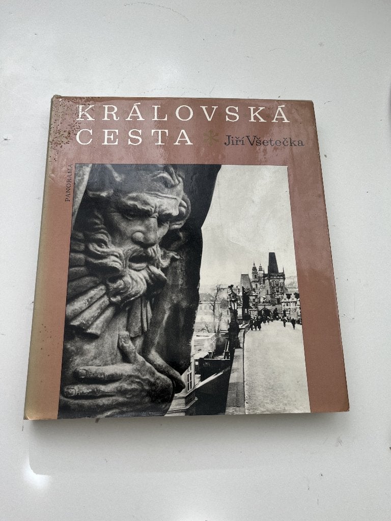 Královská Cesta Jiří Všetěčka | hardcover fotoboek Praag, Ophalen of Verzenden, Zo goed als nieuw, Fotografie algemeen