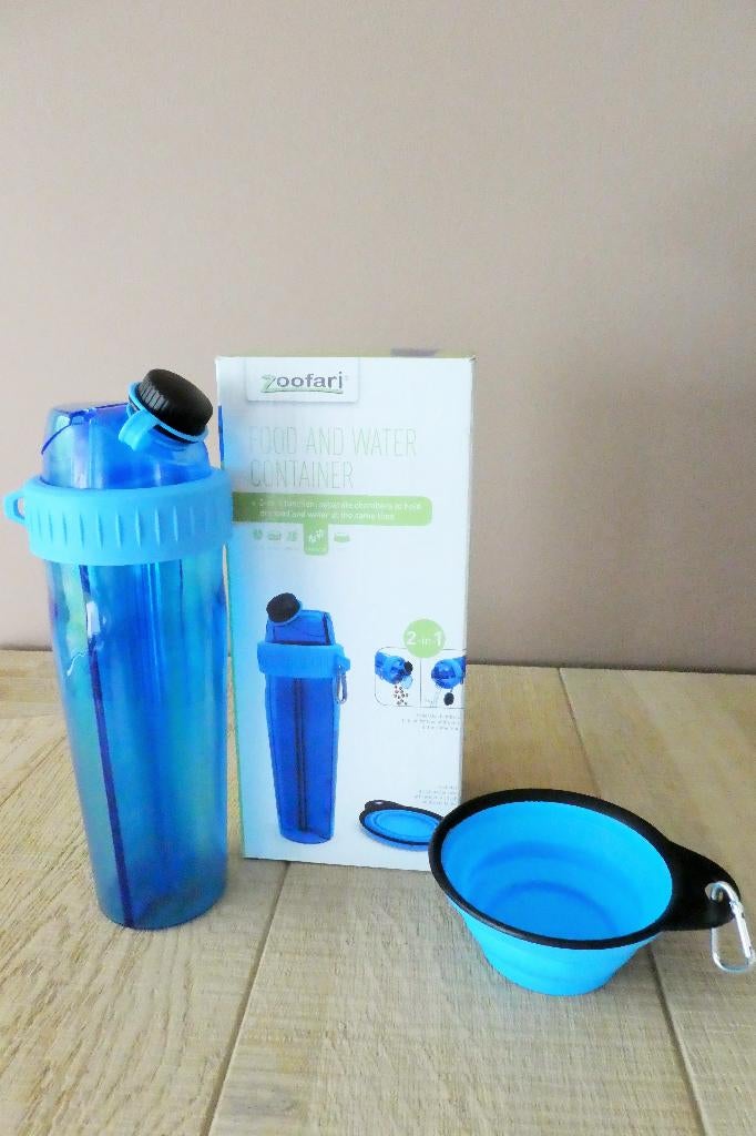ZOOFARI Gourde et Gamelle de Voyage 2 en 1 NEUF !, Ophalen, Nieuw