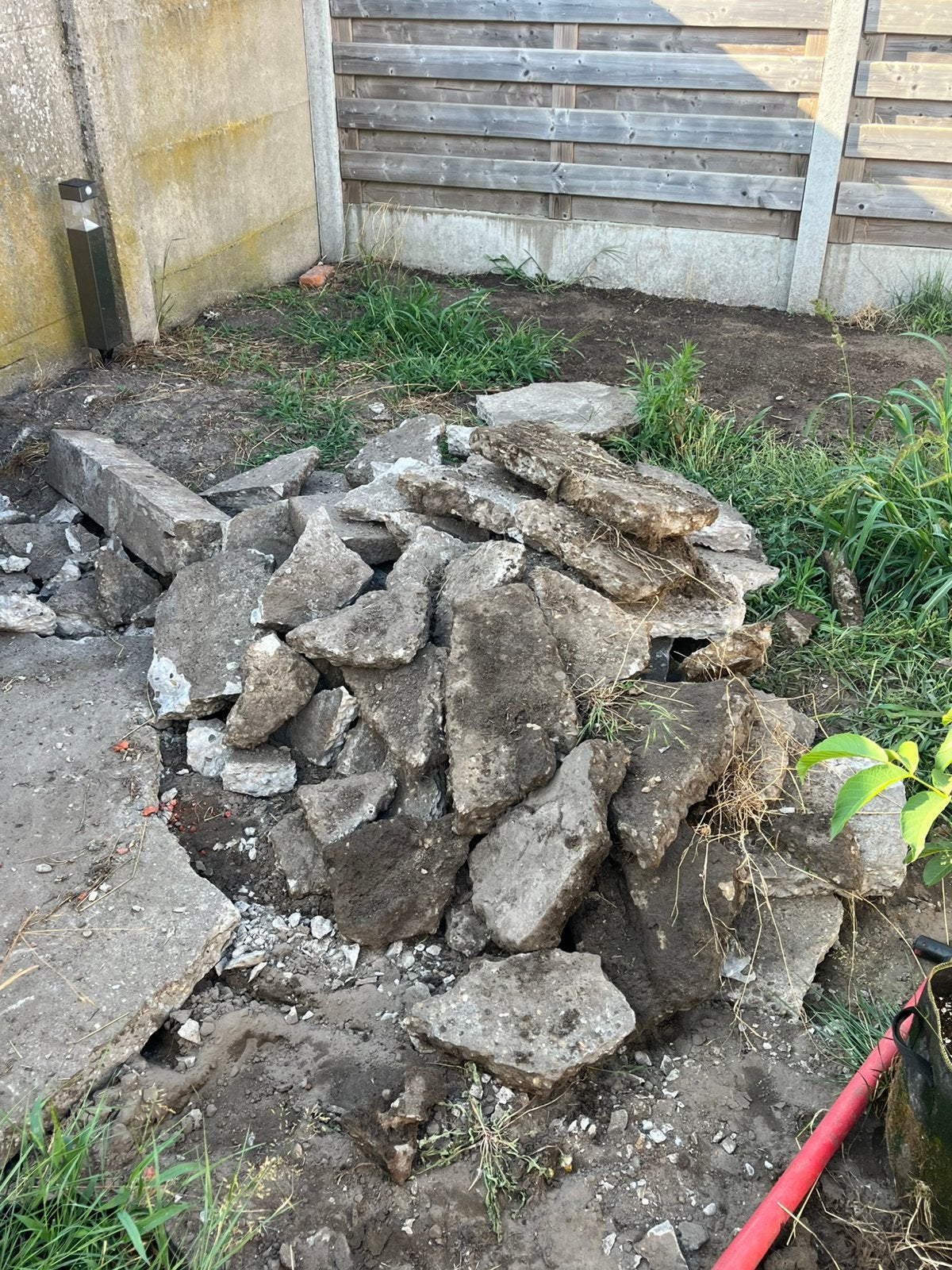 Gratis betonpuin, Gris, Enlèvement, Utilisé, Autres types