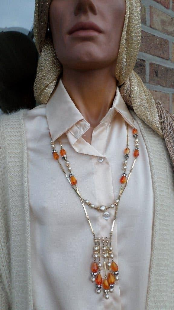 Collier sautoir vintage, Bijoux, Sacs & Beauté, Colliers, Enlèvement ou Envoi