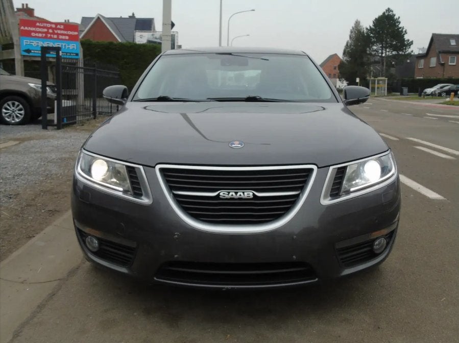 Saab 9-5 2.0 Tid4 *10/2010 *Ohboekje *Navi*Leder *EURO 5, Autos, Cuir, Entreprise, Boîte manuelle, Noir