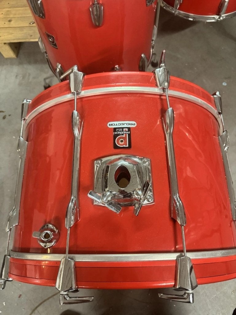 Premier Projector drum kit 24.14.16.18, Muziek en Instrumenten, Ophalen of Verzenden, Gebruikt, Premier