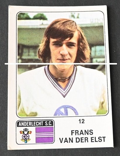 Panini Football 73 - 74 /RSC Anderlecht/Frans Van Der Elst, Collections, Envoi, Comme neuf, Affiche, Image ou Autocollant