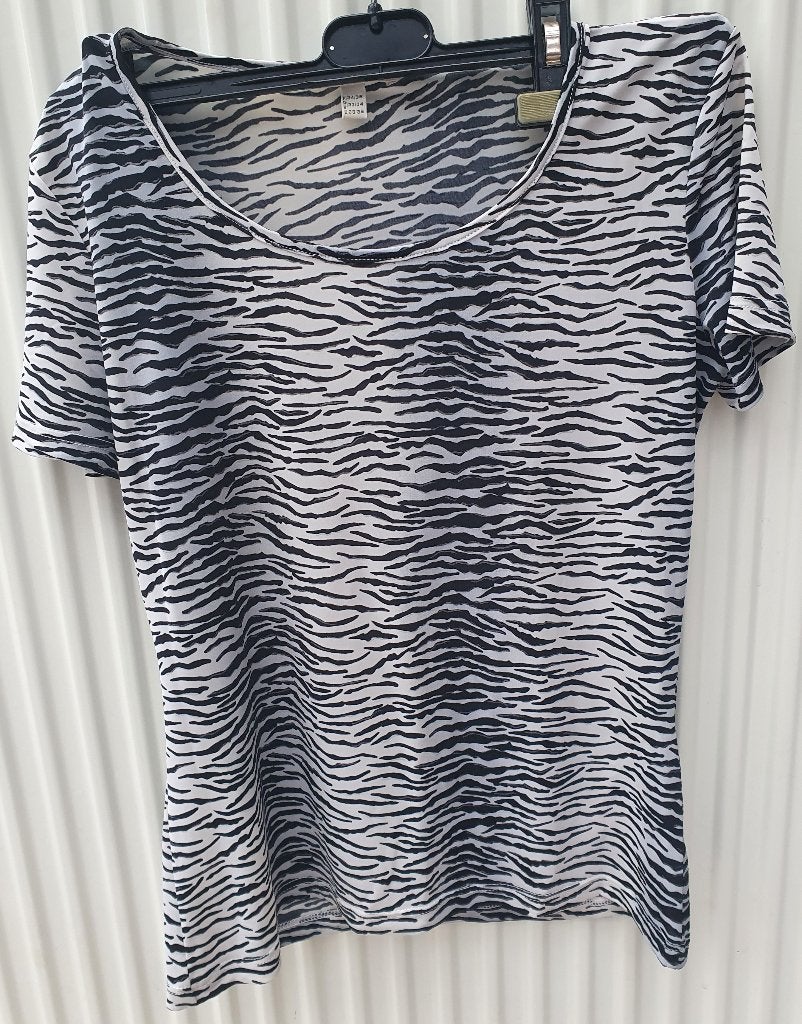 Blouse van un deux trois maat XS/S, Kleding | Dames, Ophalen of Verzenden, Korte mouw, Un deux trois, Maat 34 (XS) of kleiner