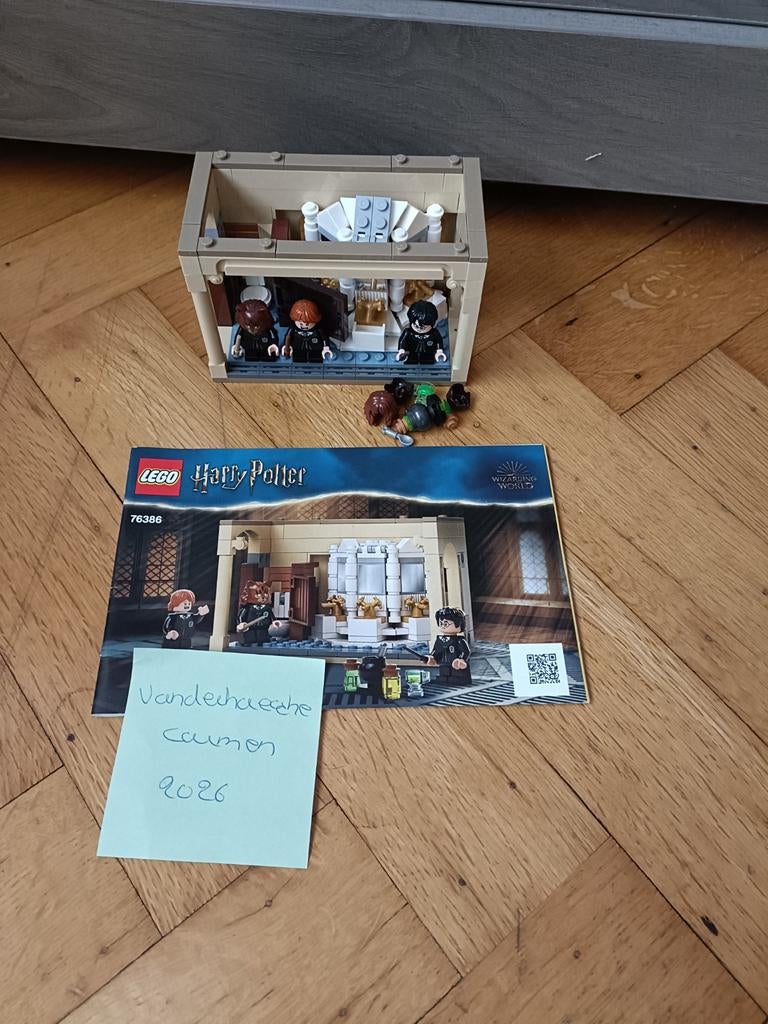 Harry Potter lego set 76386, Ophalen of Verzenden, Zo goed als nieuw, Overige typen