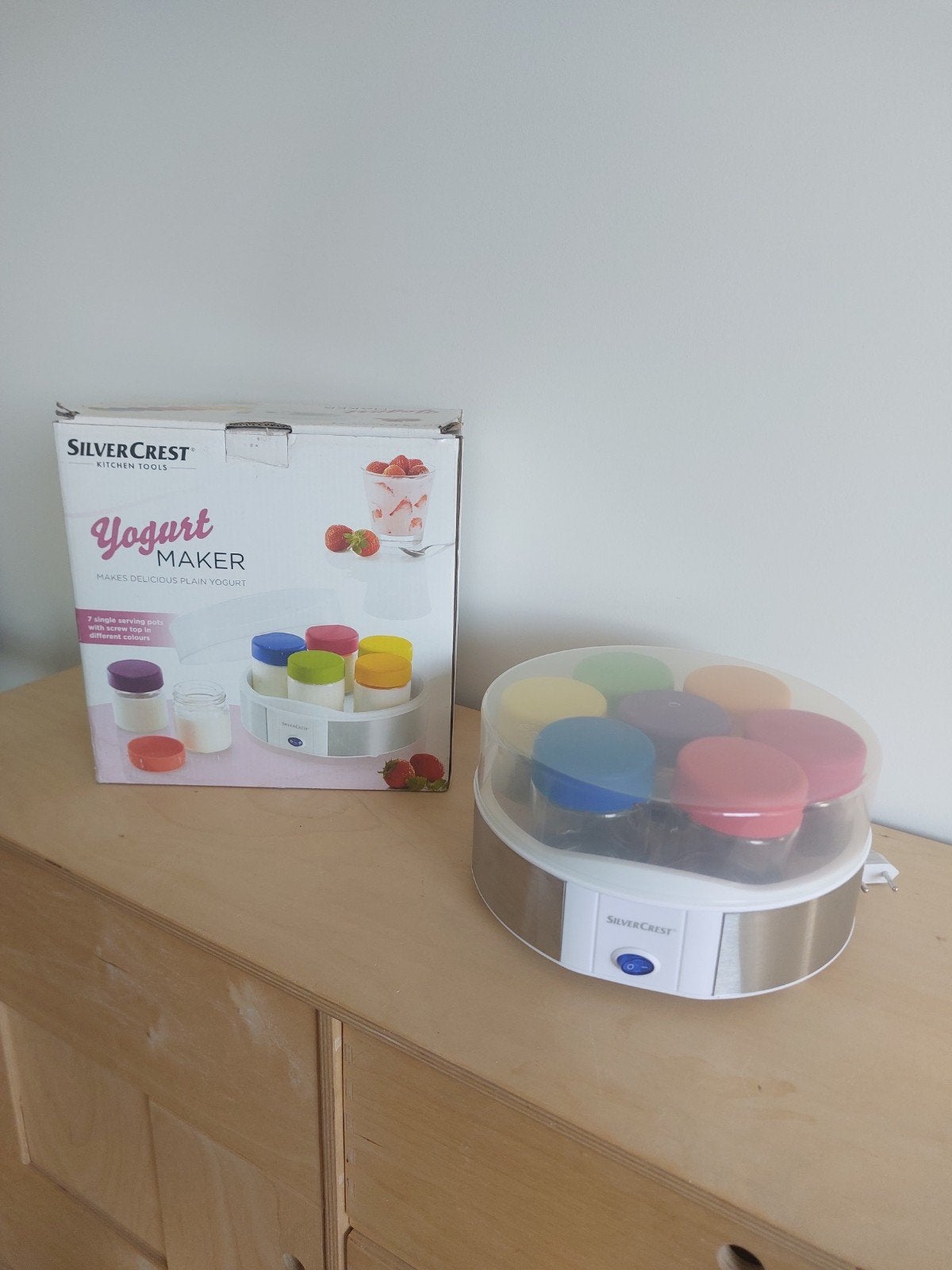 Nieuwe SilverCrest yoghurtmaker, Ophalen, Nieuw