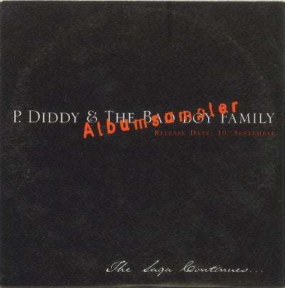 SALE->CD P. DIDDY & BAD BOY FAMILY-The Saga Contin, Envoi