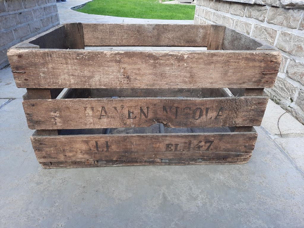 OUDE HOUTEN KRATTEN / BAKKEN, Gebruikt, Ophalen of Verzenden, Rechthoekig, Balkon