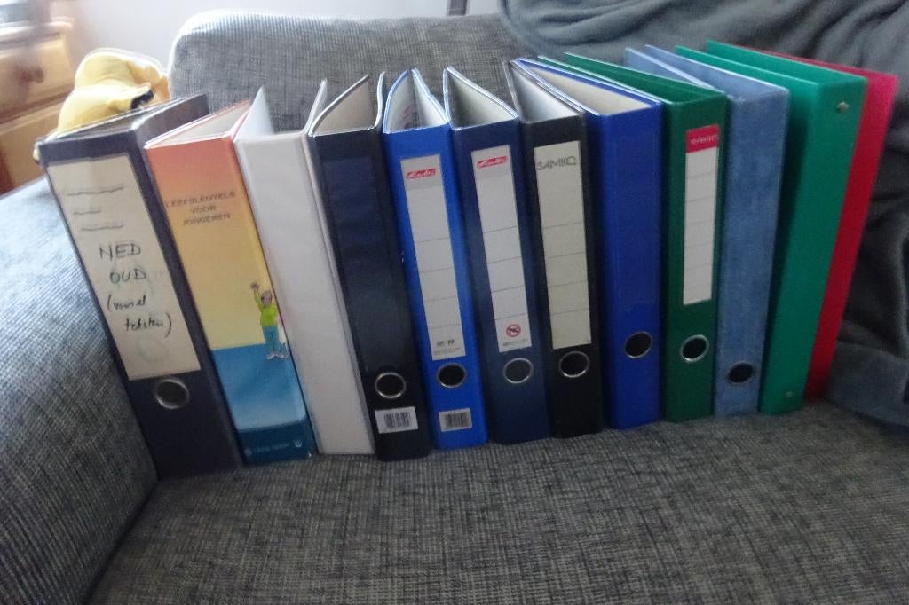 classeur, Ophalen, Gebruikt