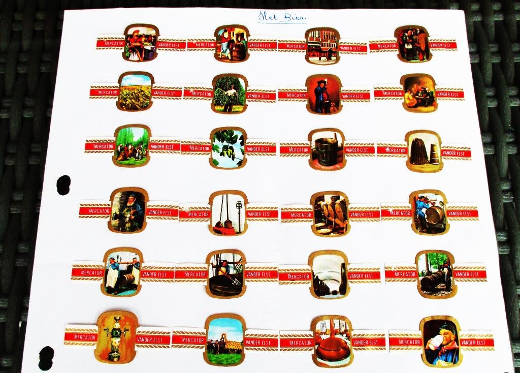 Sigarenbandjes : Het Bier, Bierpotten, Kronenbourg (2), Ophalen of Verzenden, Gebruikt
