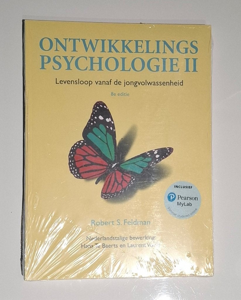Ontwikkelingspsychologie II, Livres, Psychologie, Enlèvement ou Envoi, Neuf, Psychologie du développement, Robert S. Feldman