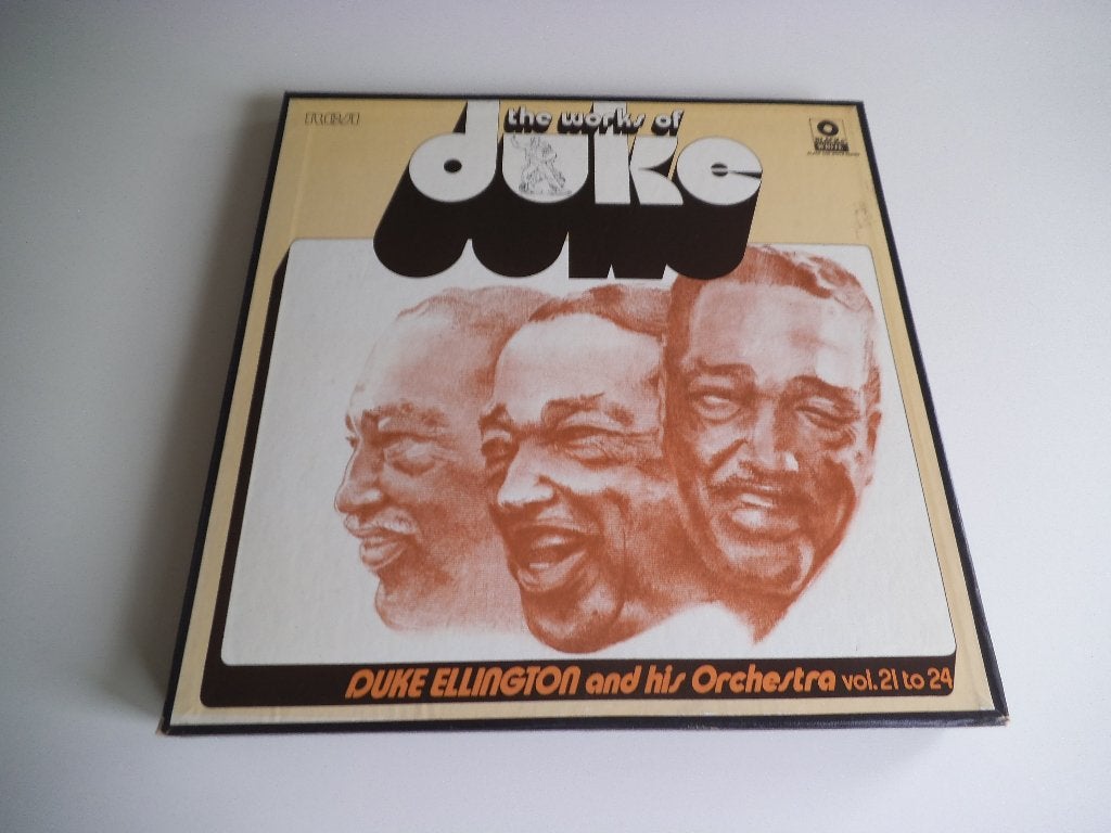 LP Box The works of duke  Vol.21 to 24  4 Lp's, CD & DVD, Vinyles | Jazz & Blues, Enlèvement ou Envoi, Utilisé, Coffret, Jazz